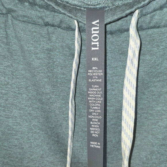 Vuori Performance Jogger Womens Sz XXL Heather Green Stretch - Picture 5 of 12